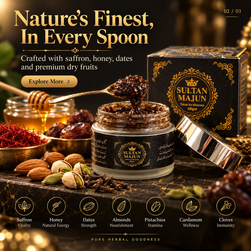 Sultan Majun – Premium Herbal Stamina & Vitality Booster