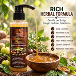 National Root Herbal Shampoo – Anti Hair Fall & Dandruff Control