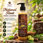 National Root Herbal Shampoo – Anti Hair Fall & Dandruff Control